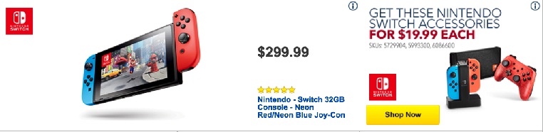 best price for switch console