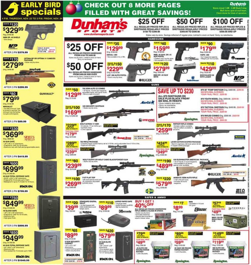 Dunham's Sports Black Friday 2023 Ad Deals - Funtober