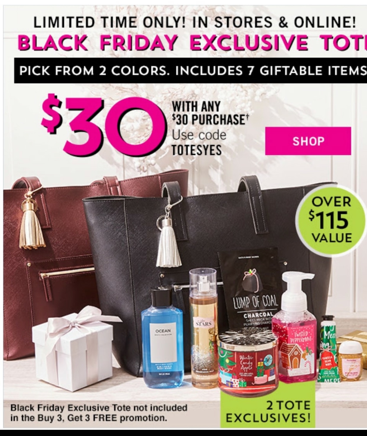 Bath And Body Works Black Friday 2019 Ad Cyber Monday