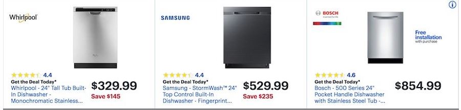 best buy black friday dishwasher deals