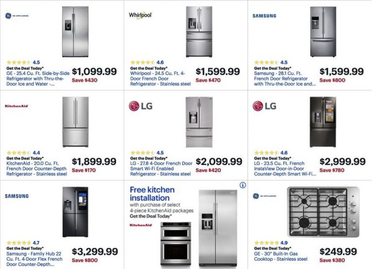 Refrigerator Black Friday Deals 2023 & Cyber Monday Smart Fridge Deals