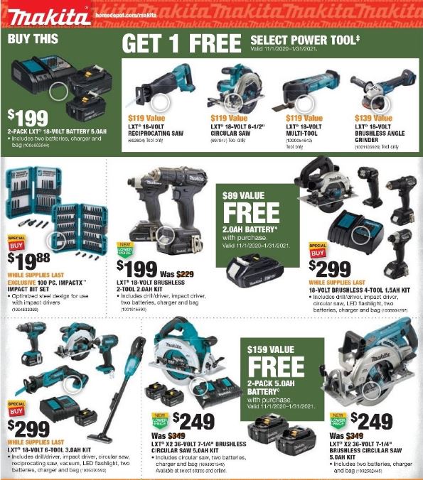 Tool Friday Deals 2022 and Store Ads - Funtober