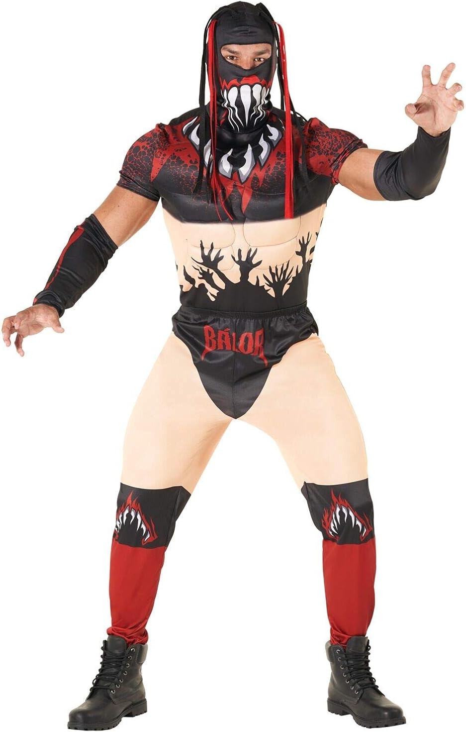 Morph Finn Balor Costume, Wrestling Outfit, Wrestling Halloween Costume ...